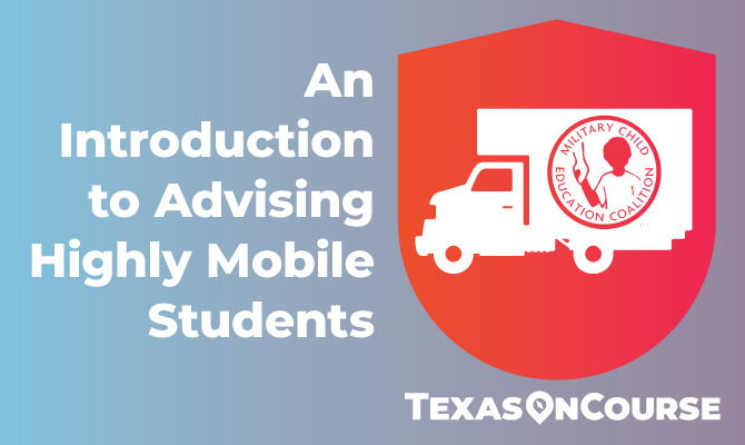 Graphic of Academy badge with moving van